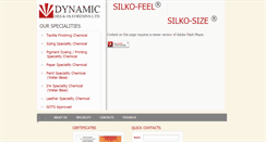 Desktop Screenshot of dynamicoilltd.com